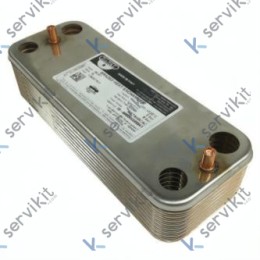 Intercambiador 16 Placas ZB207 -10/120ºC