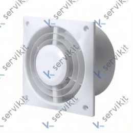 Extractor Helicoidal Ø100mm 230V 15W 75m³/h
