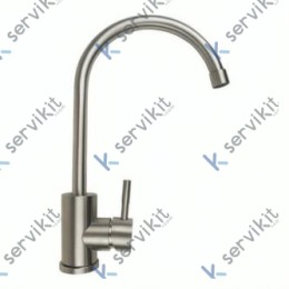 Grifo Sobremesa Monomando Inox C/CAÑO En C
